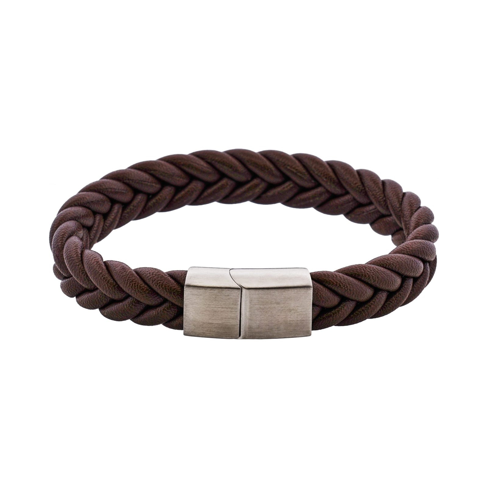 Cudworth Classic Umber Leather Bracelet