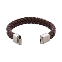 Cudworth Classic Umber Leather Bracelet