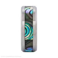 Cudworth Polished Rhodium Tungsten Ring – Ocean Crest