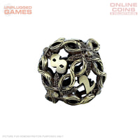 LPG Dice RPG Set Hollow Vines - Tarnished Gold
