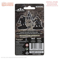 Pathfinder Deep Cuts Unpainted Miniatures - Female Dwarf Barbarian