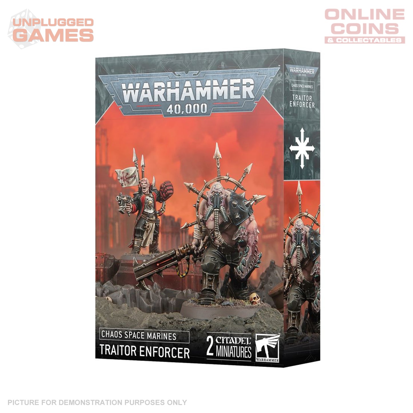 Warhammer 40,000 - CHAOS SPACE MARINES TRAITOR ENFORCER