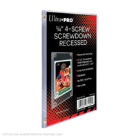Ultra Pro 4 Screwdown Recessed Holder 1/4"
