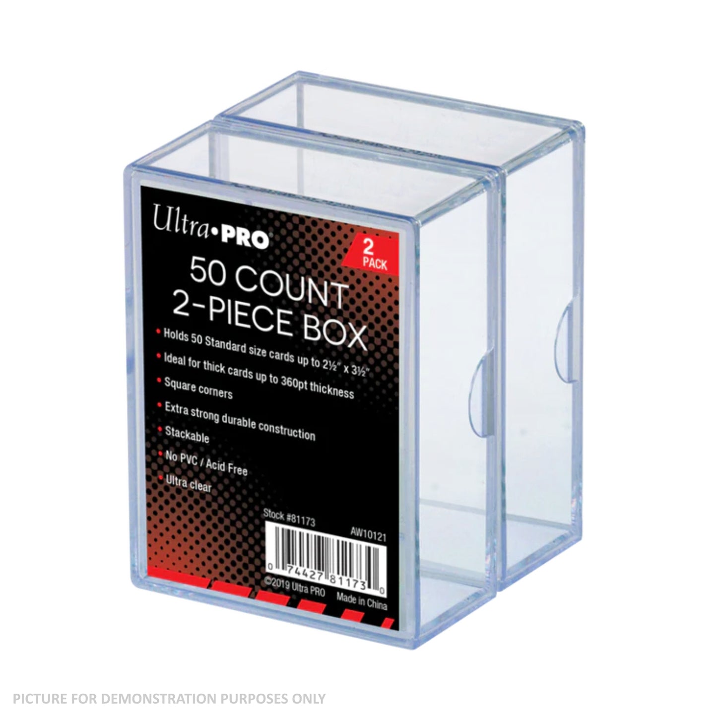 Ultra Pro 50Ct Plastic Storage Box