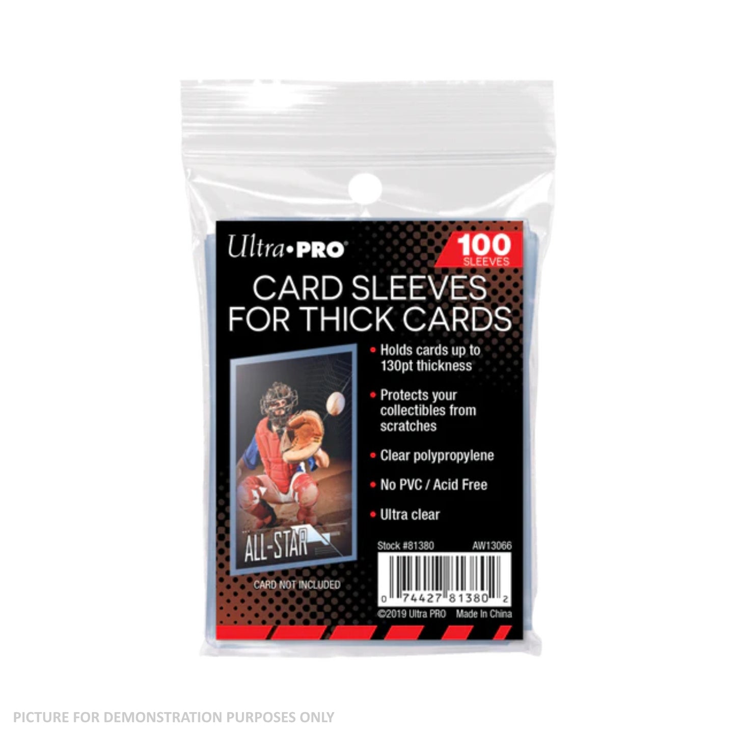 Ultra Pro Thick Card Sleeves 130pt