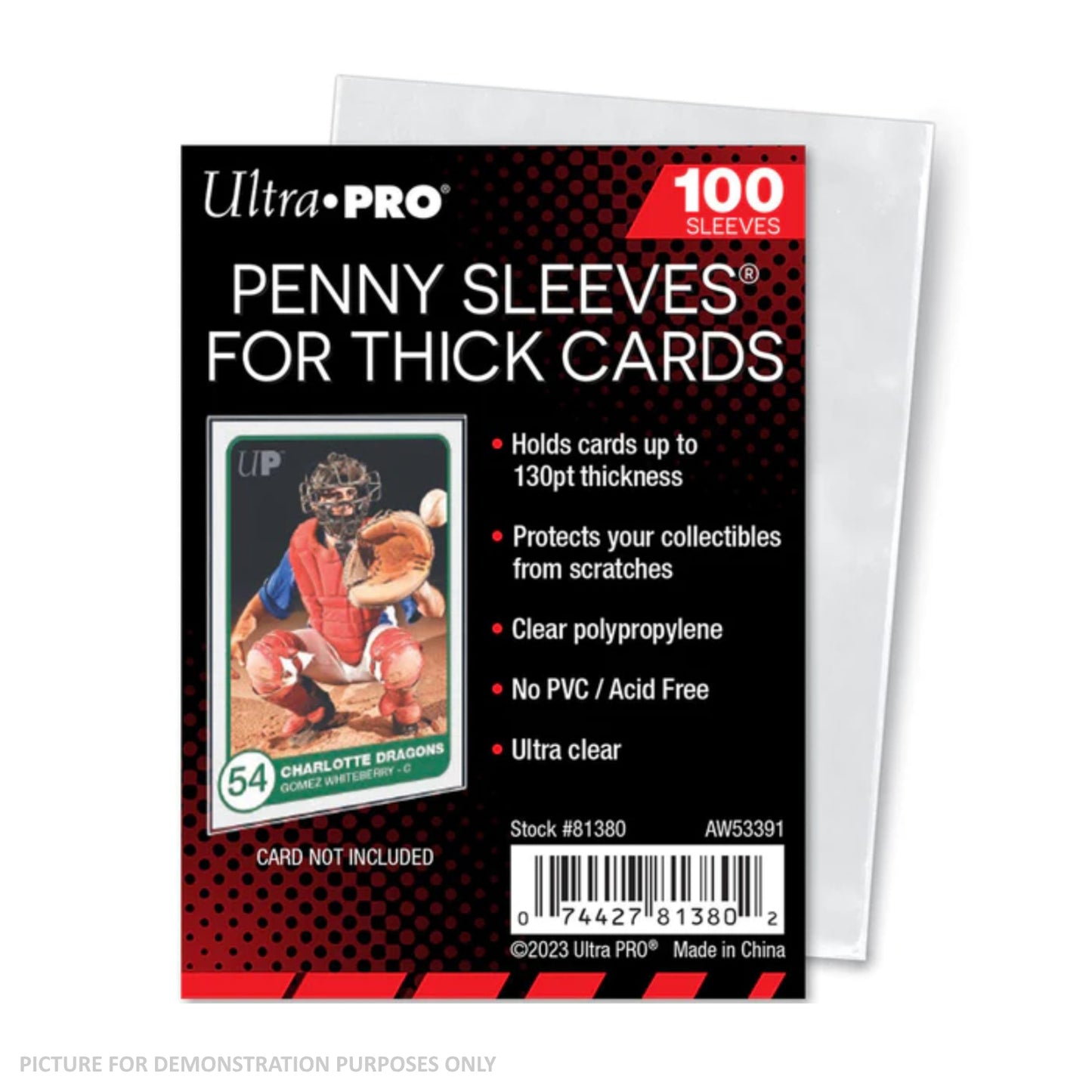Ultra Pro Thick Card Sleeves 130pt