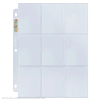 Ultra Pro SILVER SERIES 9 Pocket Pages - BOX of 100