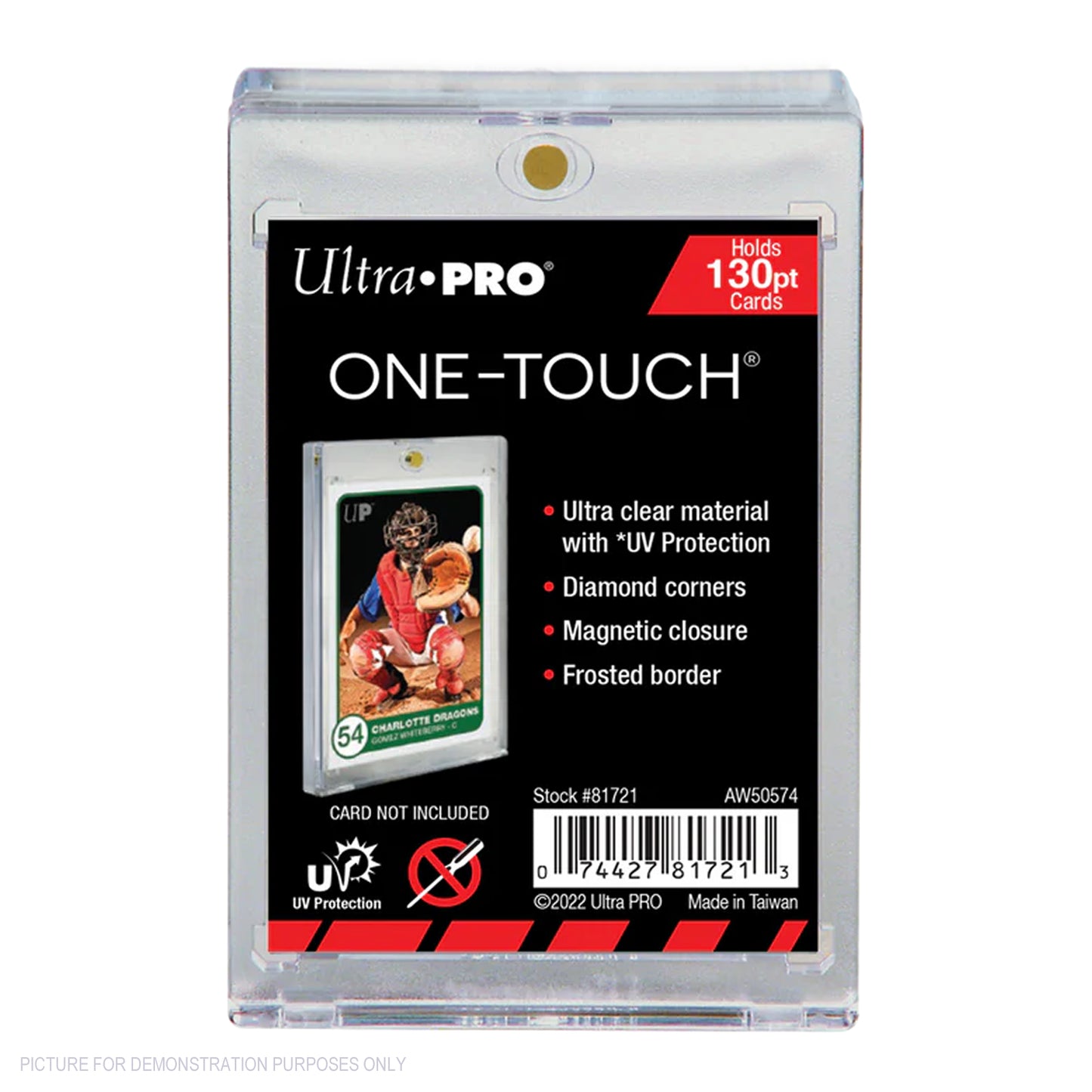 Ultra Pro One Touch Magnetic Trading Card Holder - 130pt - Shipper of 25