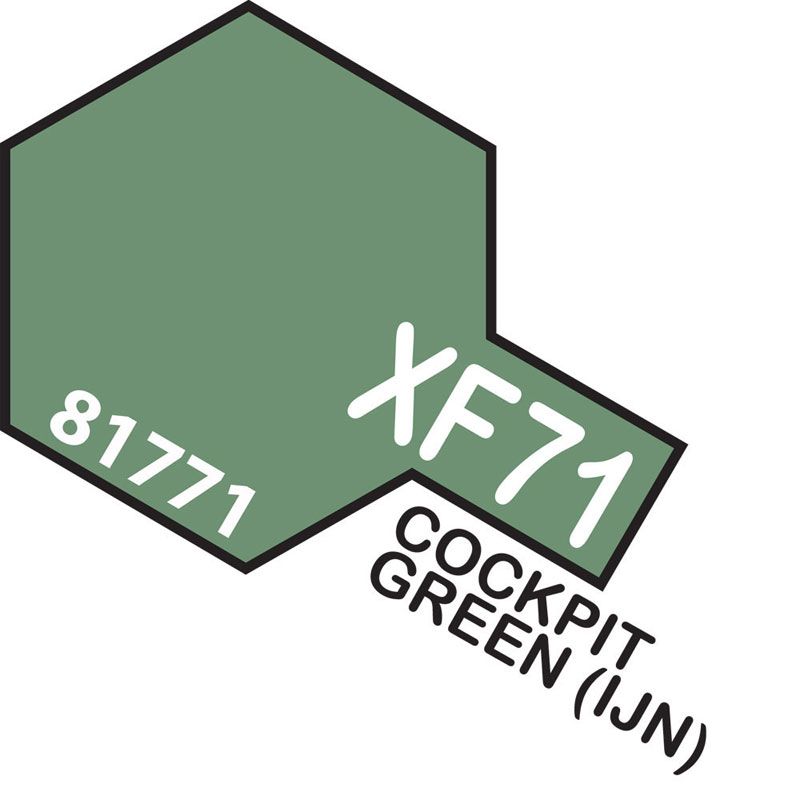 TAMIYA ACRYLIC MINI XF-71 COCKP GREEN