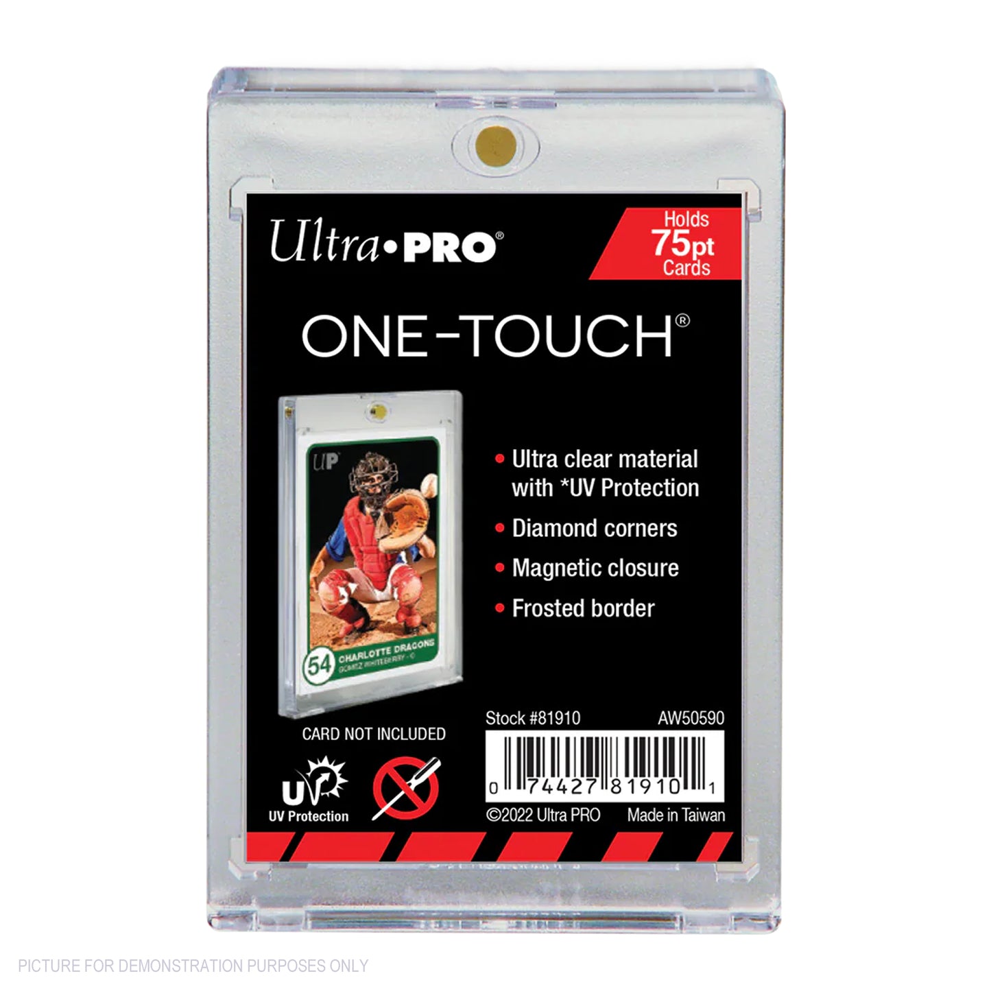 Ultra Pro One Touch Magnetic Trading Card Holder - 75pt - Shipper of 25