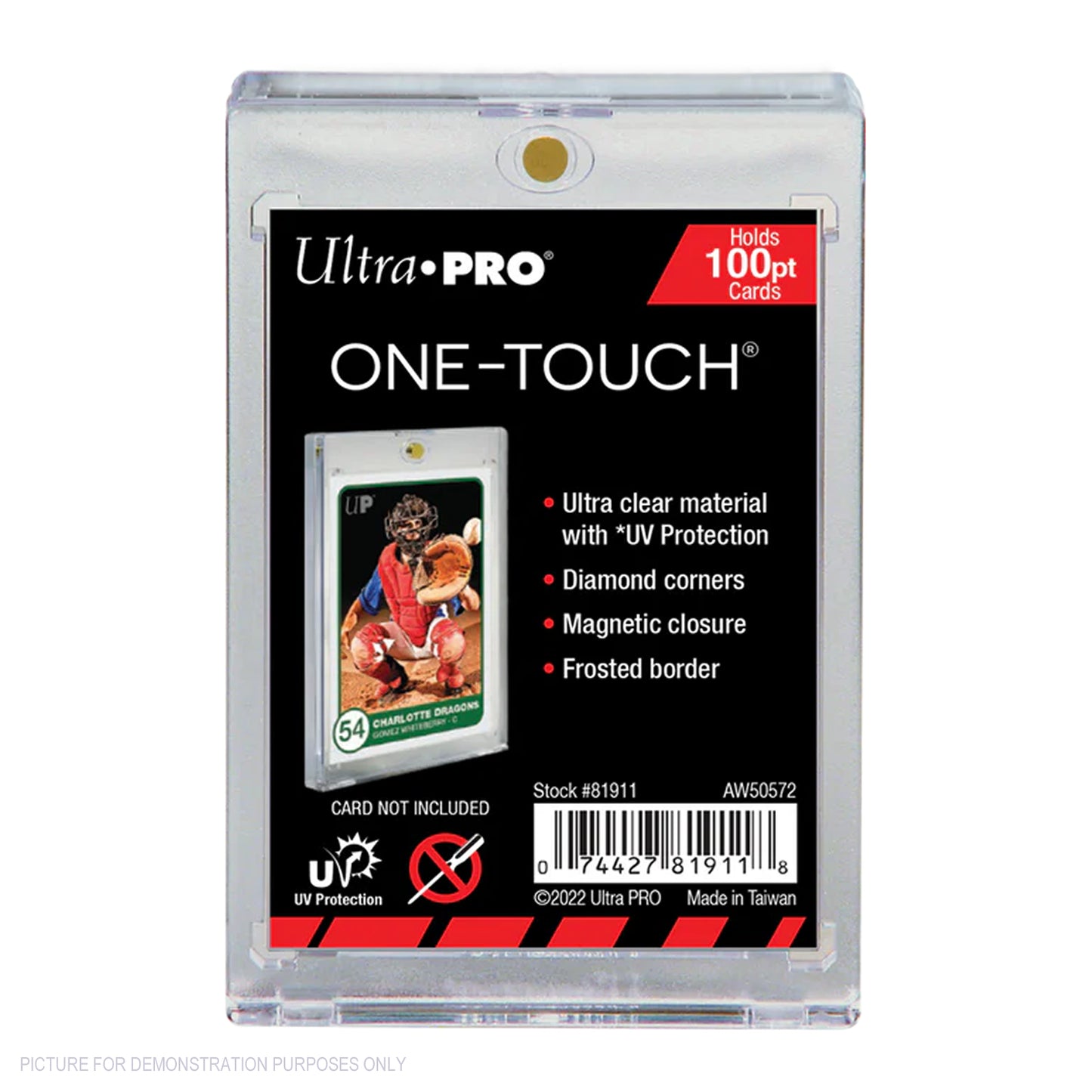 Ultra Pro One Touch Magnetic Trading Card Holder - 100pt - Shipper of 25