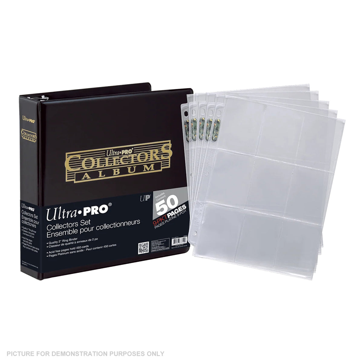 Ultra Pro 2" Collectors Set with Platinum Pages