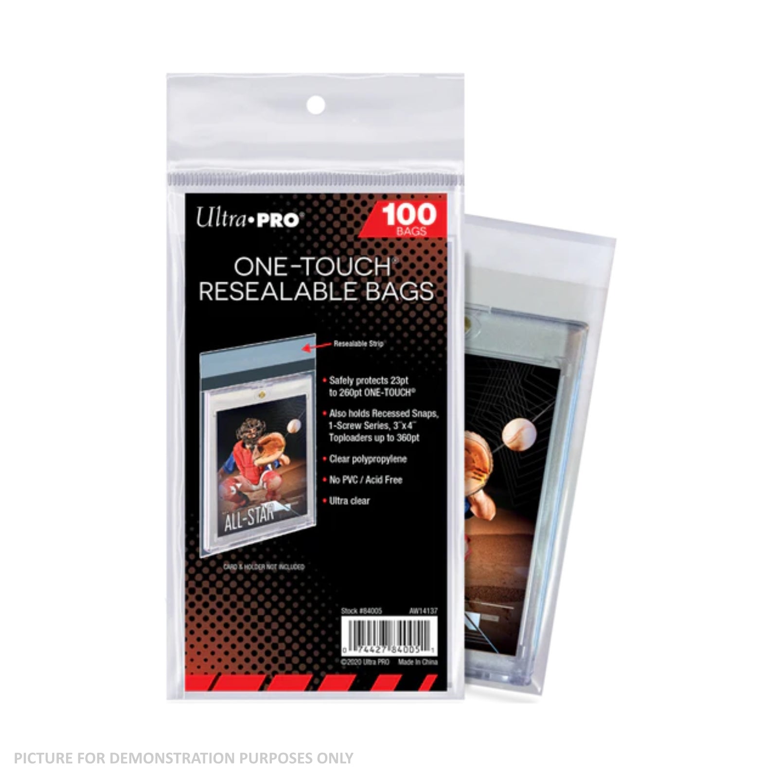 Ultra Pro One-Touch Resealable Bags