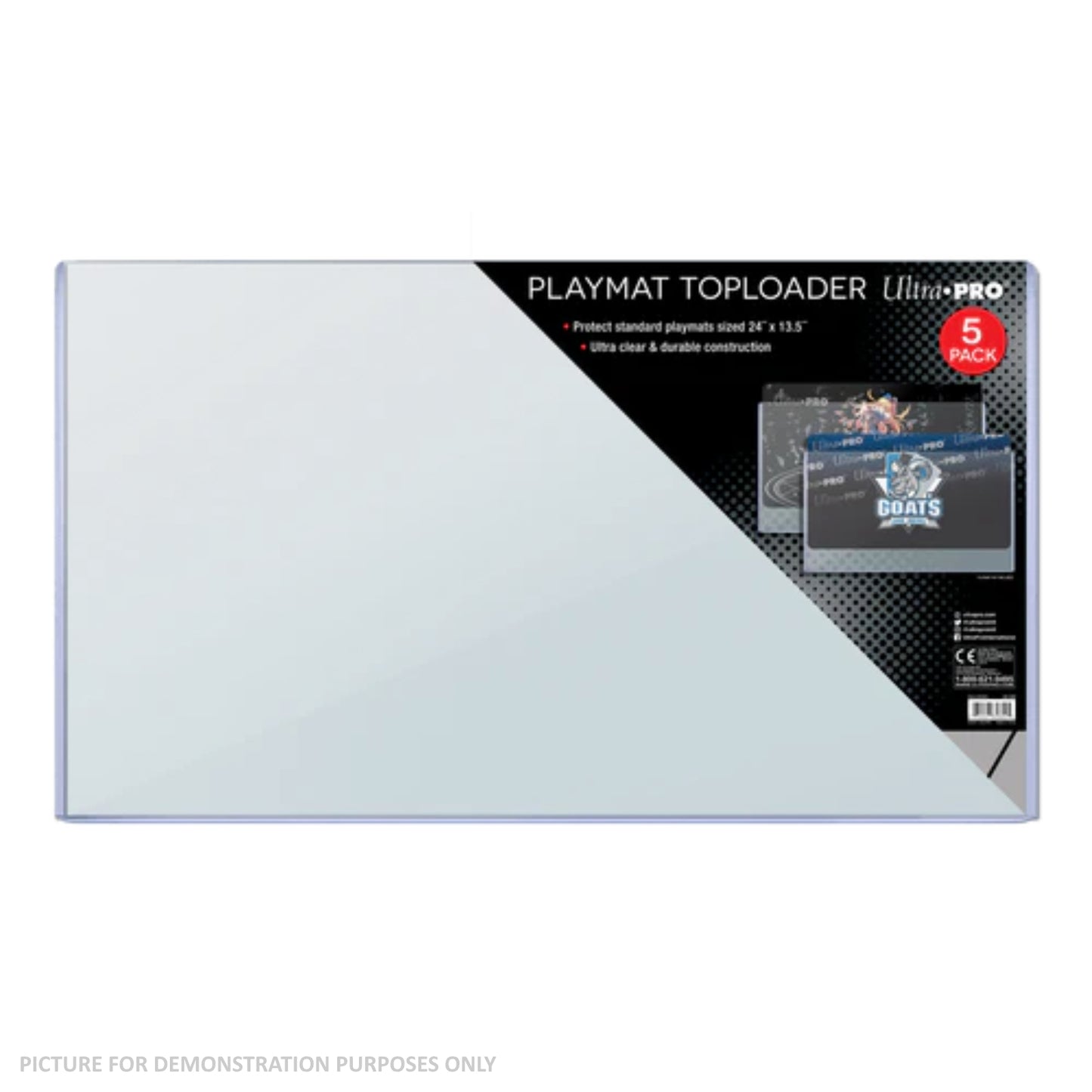 Ultra Pro Playmat Toploaders 24" x 13.5" - PACK OF 5