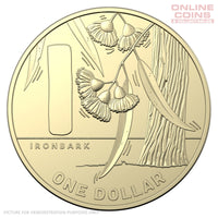 2021 Australian $1 Coin Hunt 2 I Ironbark - Uncirculated Loose Coin From Security Bag