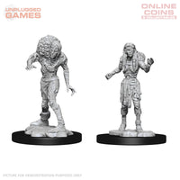 Dungeons & Dragons Nolzurs Marvelous Unpainted Miniatures - Drowned Assassin & Drowned Ascetic