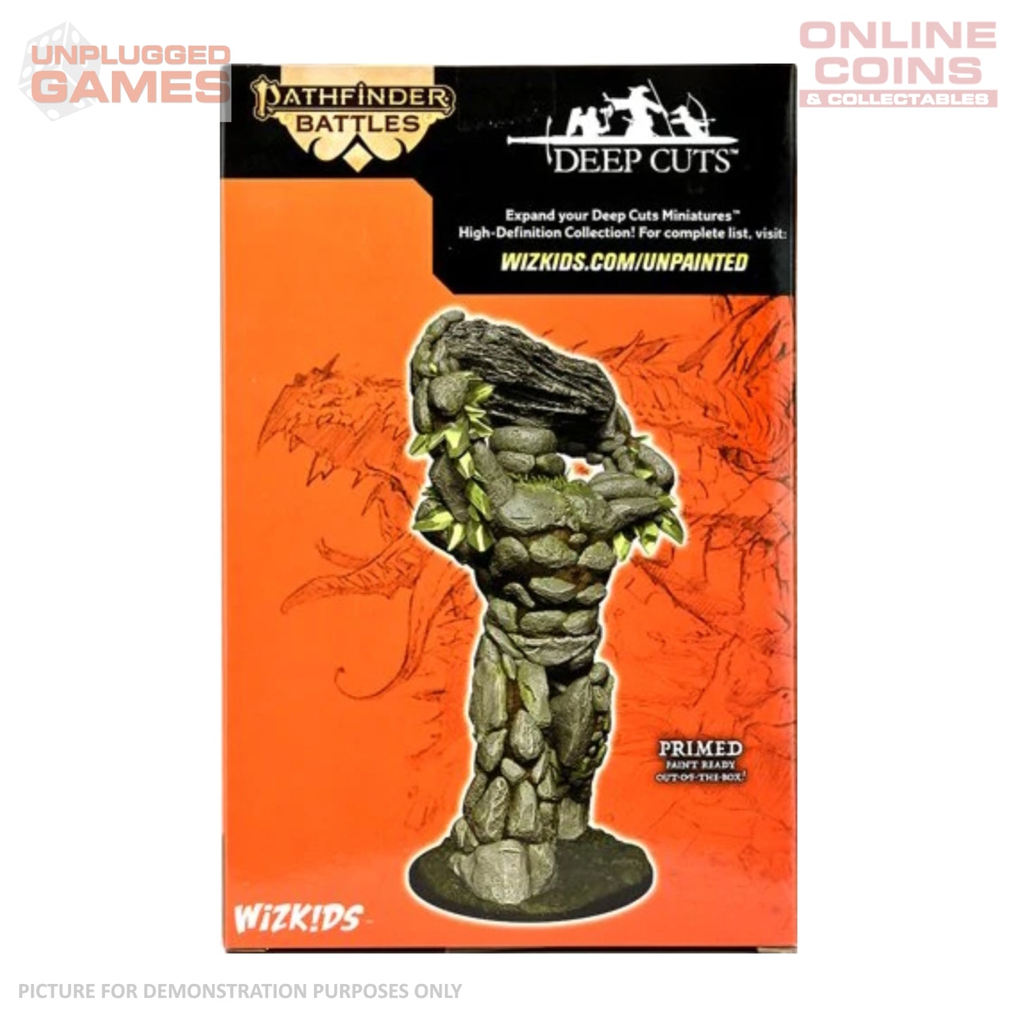 Pathfinder Deep Cuts Unpainted Miniatures - Earth Elemental Lord