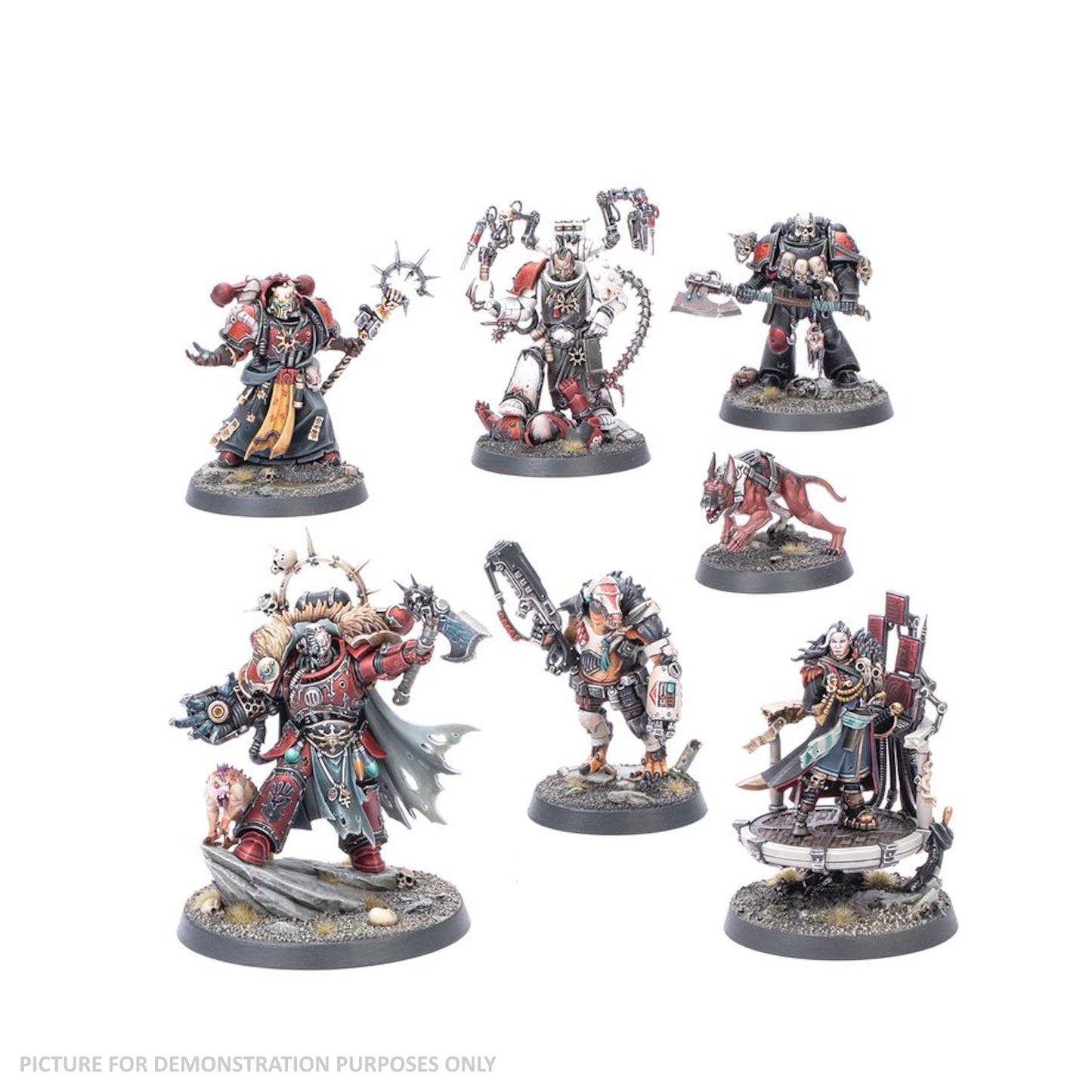 Warhammer 40,000 - Chaos Space Marines - Huron Blackheart and the Masters of the Maelstrom