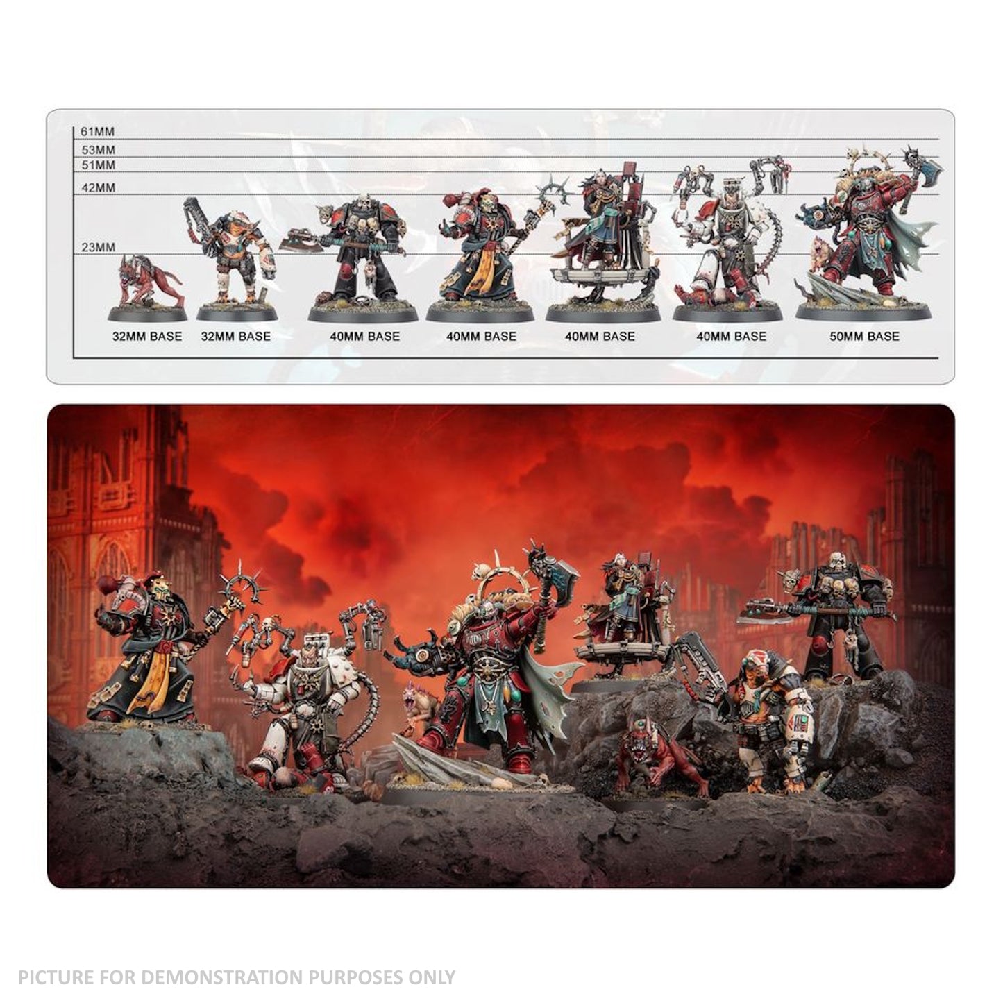 Warhammer 40,000 - Chaos Space Marines - Huron Blackheart and the Masters of the Maelstrom