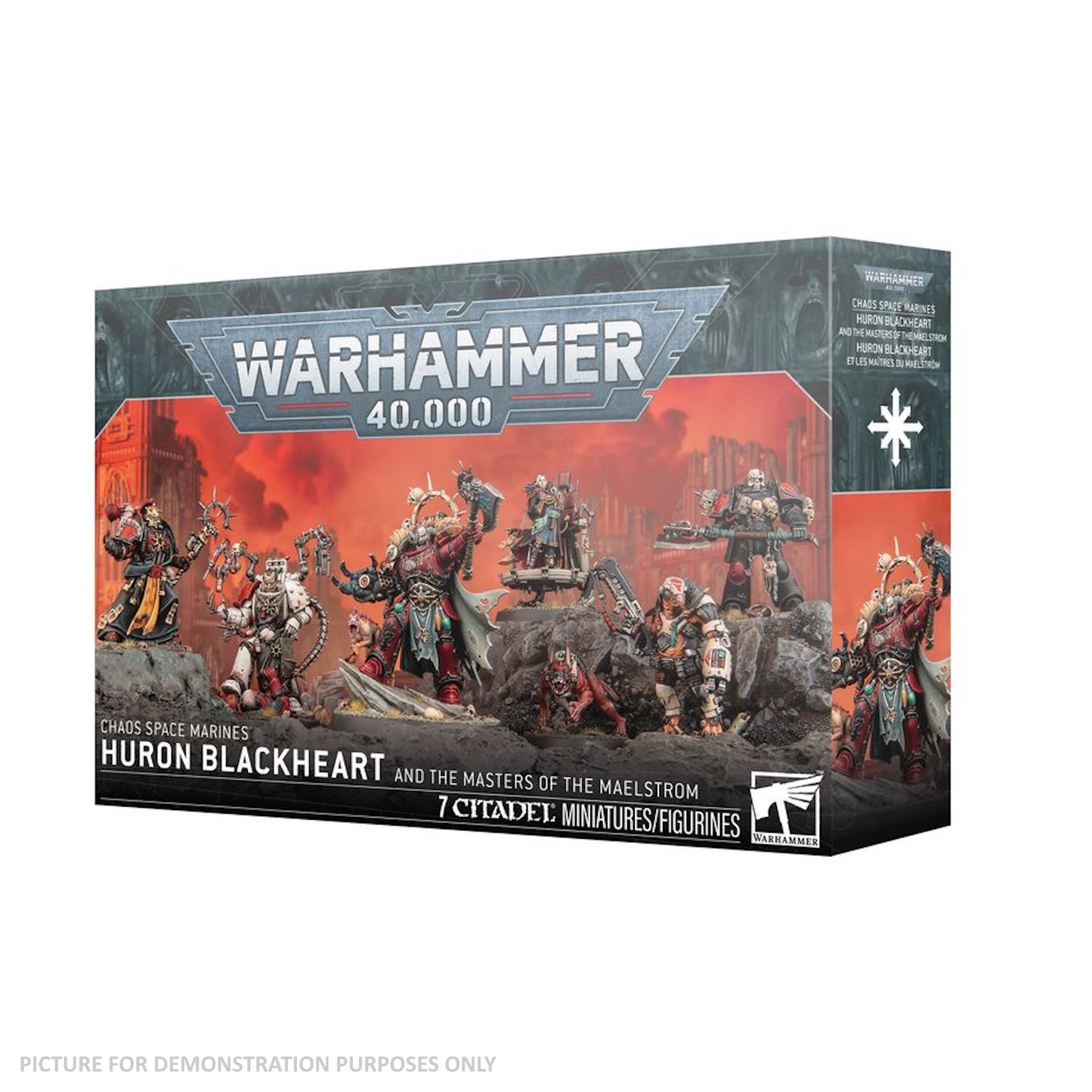 Warhammer 40,000 - Chaos Space Marines - Huron Blackheart and the Masters of the Maelstrom