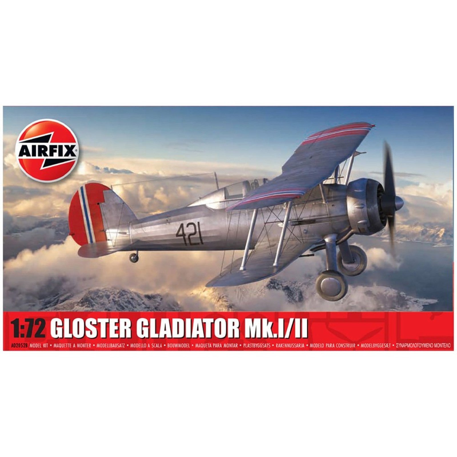 AIRFIX 1/72 GLOSTER GLADIATOR MK.I/MK.II