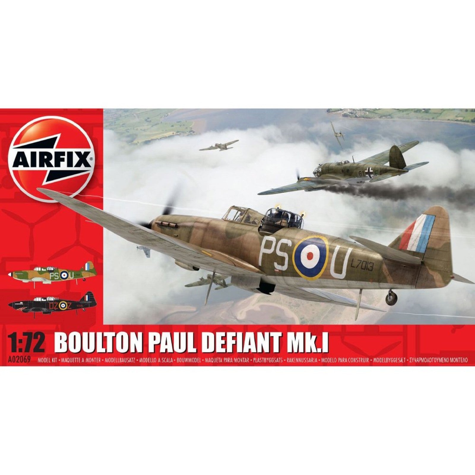AIRFIX 1/72 BOULTON PAUL DEFIANT MK.I