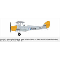 AIRFIX 1/72 DE HAVILLAND TIGER MOTH WITH AUS. DECALS