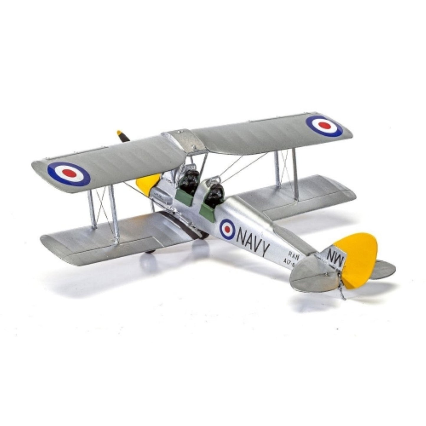 AIRFIX 1/72 DE HAVILLAND TIGER MOTH WITH AUS. DECALS