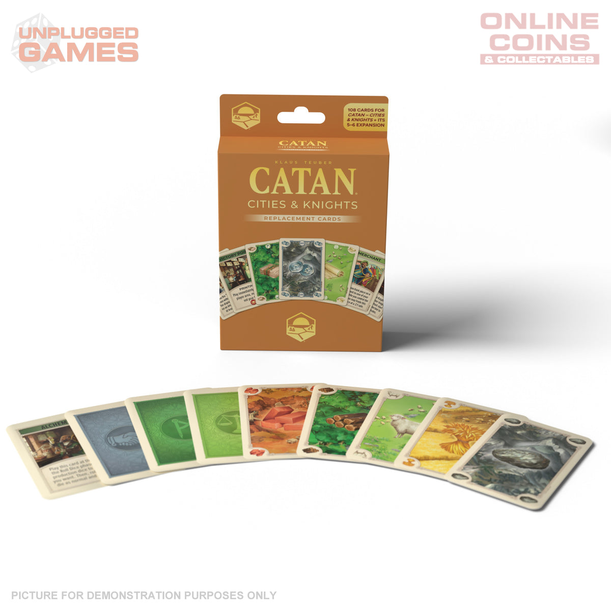 CATAN (6th Edition) - Cities & Knights Cards Accessory