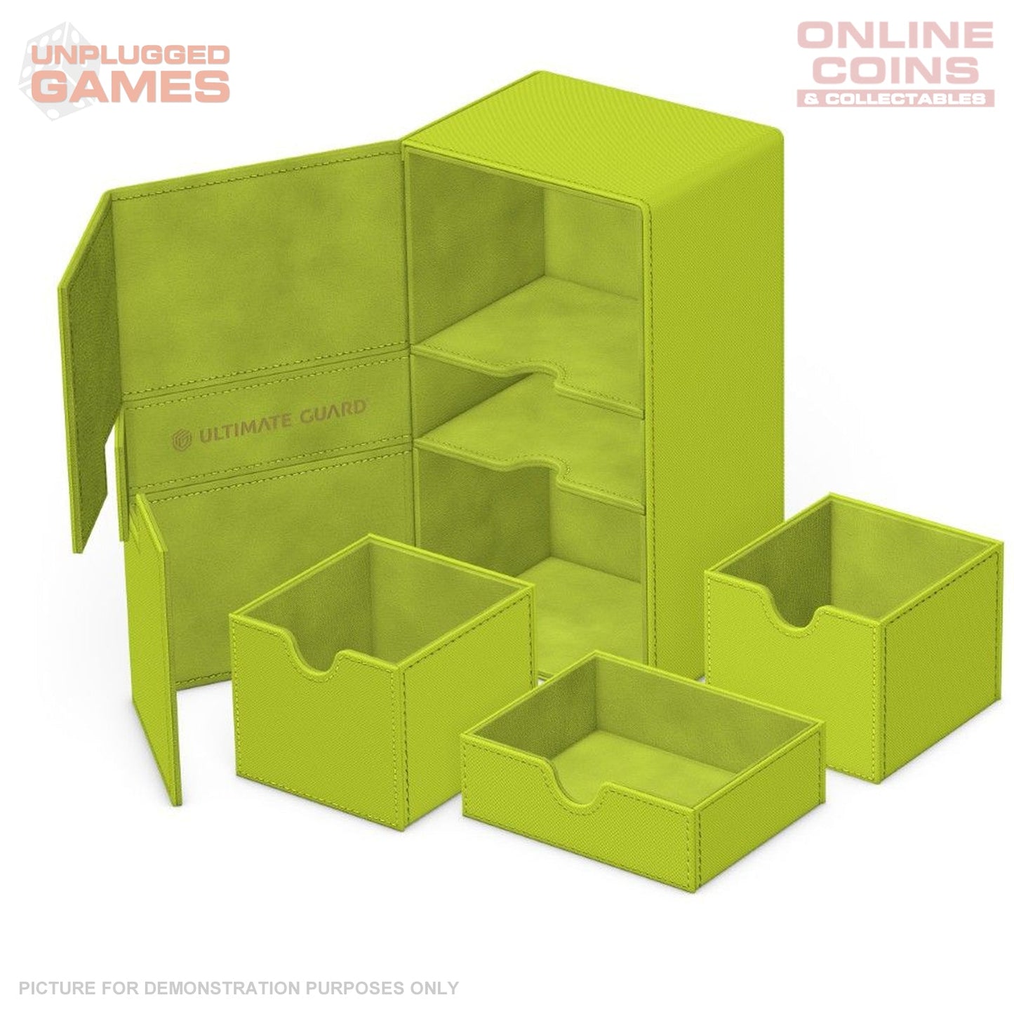 XenoSkin Twin Flip'n'Tray Deck Case 200+ – 2025 Summer Edition - LIME