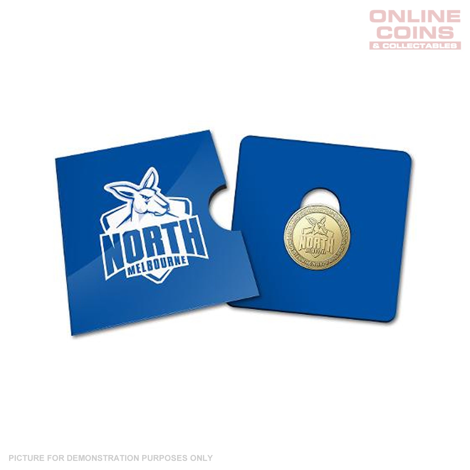 2023 Australia Post AFL $1 Coin in Card - North Melbourne Kangaroos