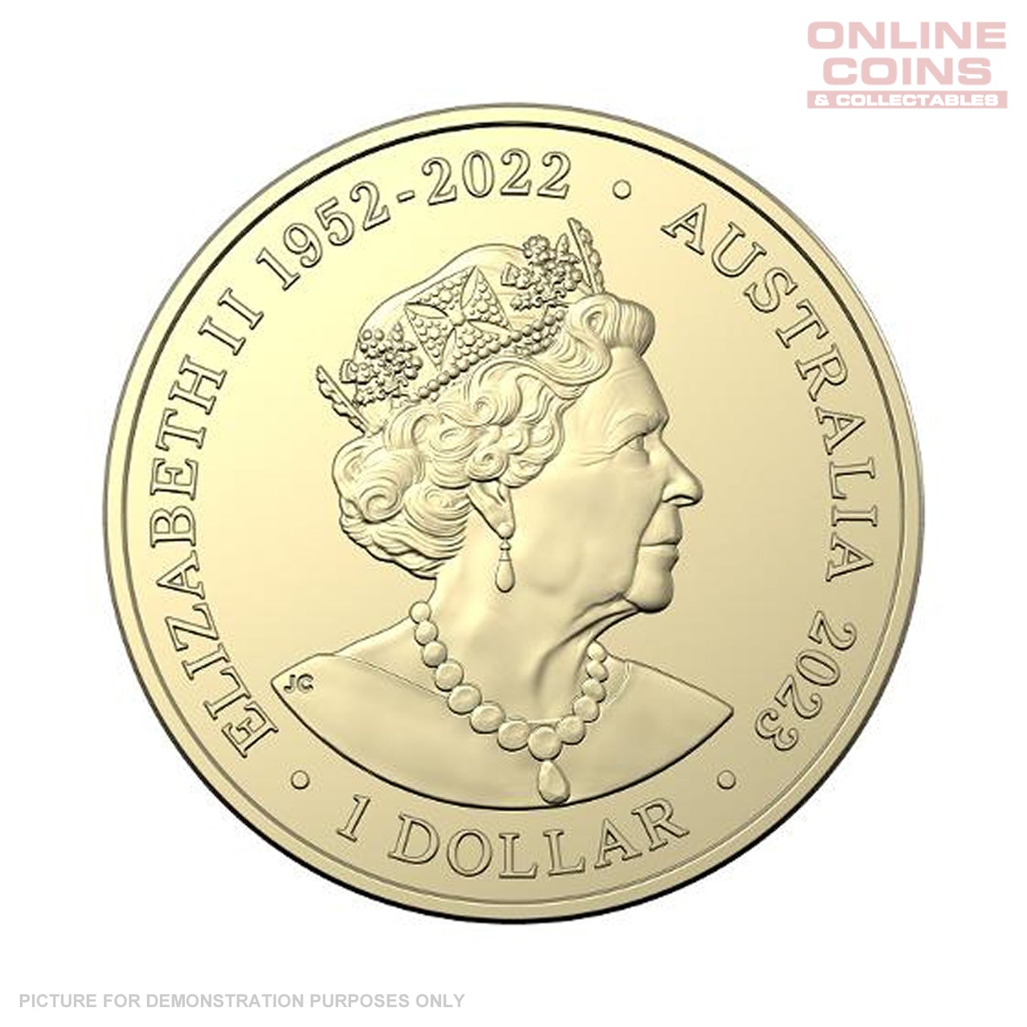 2023 Australia Post AFL $1 Coin in Card - Gold Coast Suns