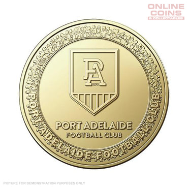 2023 Australia Post AFL $1 Coin in Card - Port Adelaide Power