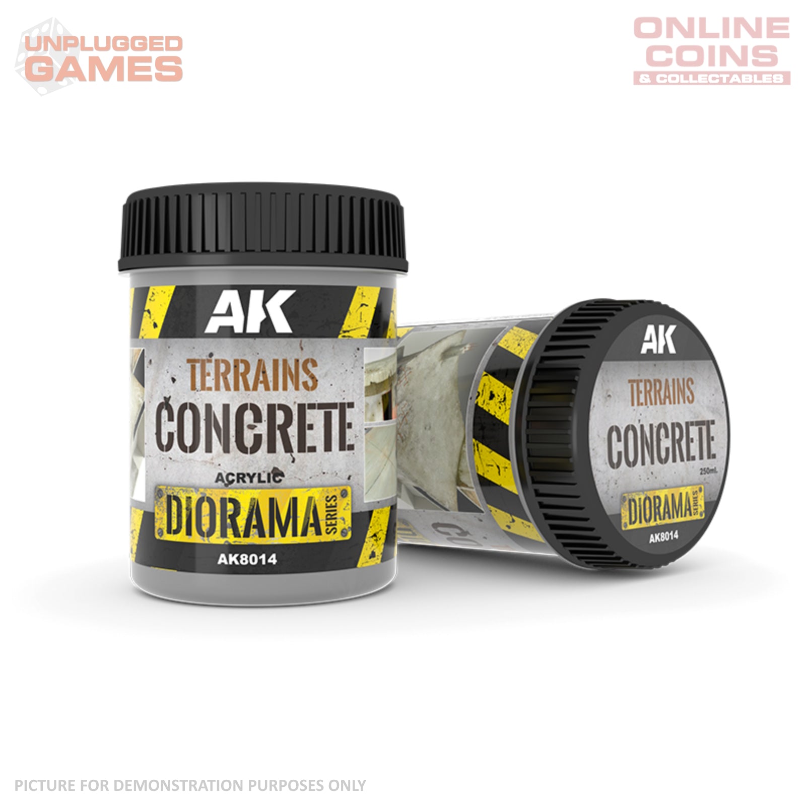 AK Interactive - Dioramas - Terrains Concrete 250ml