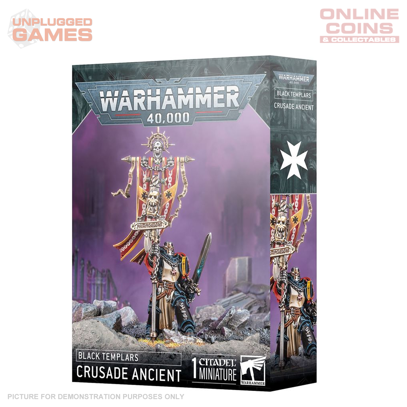Warhammer 40,000 - BLACK TEMPLARS CRUSADE ANCIENT - PRE ORDER