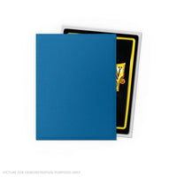 Dragon Shield Sleeves – Matte Dual – Anniversary Special Edition - Cobalt & Silver