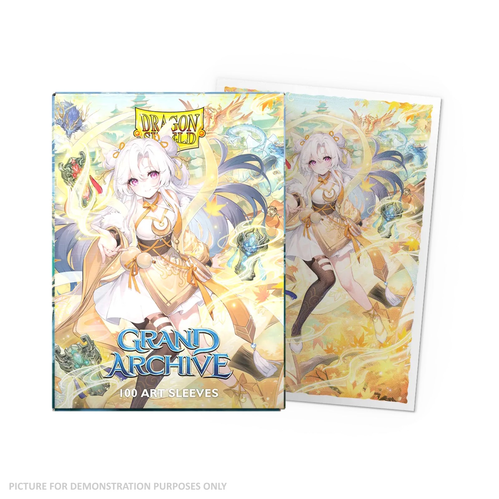 Dragon Shield Sleeves – Matte Art – Grand Archive - Guo Jia, Heaven’s Favored