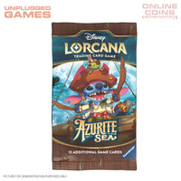 Disney Lorcana - Series 6 - Azurite Sea - SEALED SINGLE BOOSTER PACK