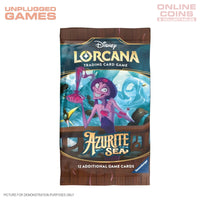 Disney Lorcana - Series 6 - Azurite Sea - SEALED SINGLE BOOSTER PACK