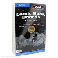 BCW Current Comic Backing Boards - Pack of 100