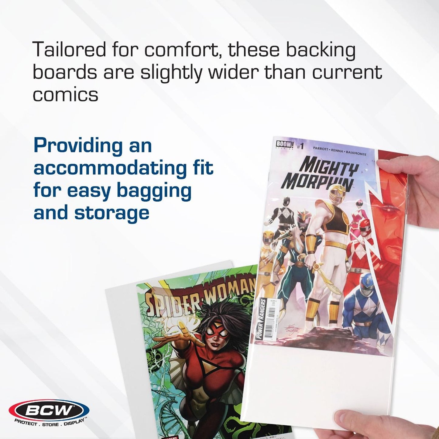 BCW Current Comic Backing Boards - Pack of 100