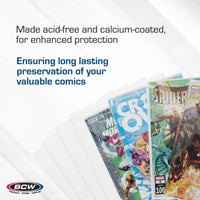 BCW Current Comic Backing Boards - Pack of 100