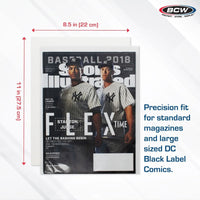 BCW Magazine Size Comic Backing Boards - Pack of 100