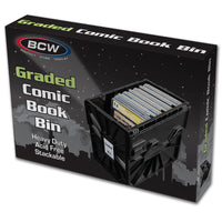 BCW Graded Comic Bin - BLACK