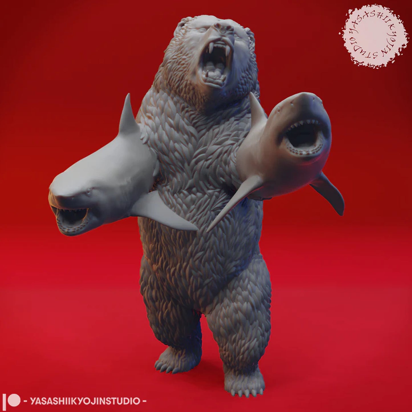 YKS Miniatures - Sharkenbear (L)