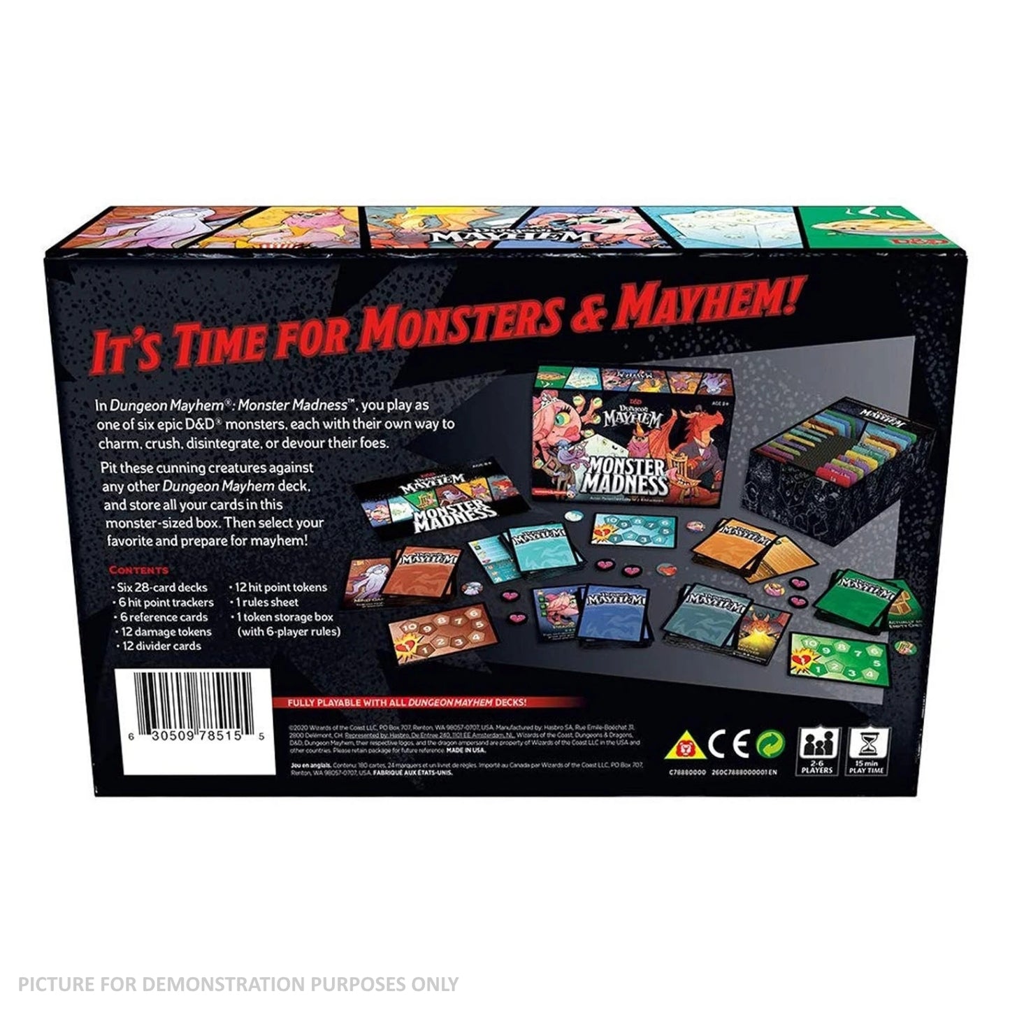 Dungeons & Dragons Dungeon Mayhem Monster Madness Deluxe Expansion