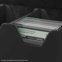 Palms Off Gaming - Collector's Series Graded Card Storage Case - Large - BLACK
