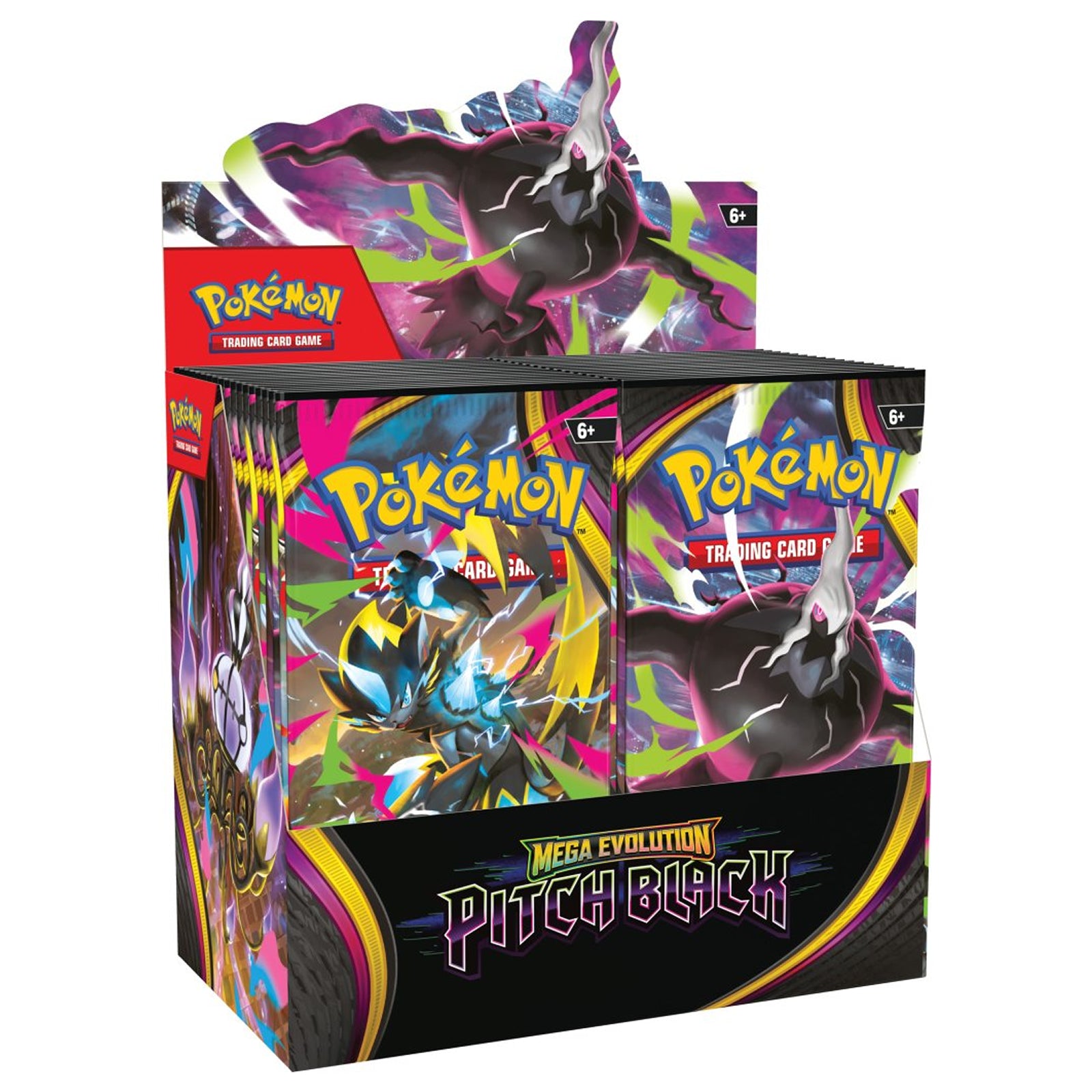 Pokémon TCG - Mega Evolution Pitch Black SEALED Booster Box + FREE DECK BOX!