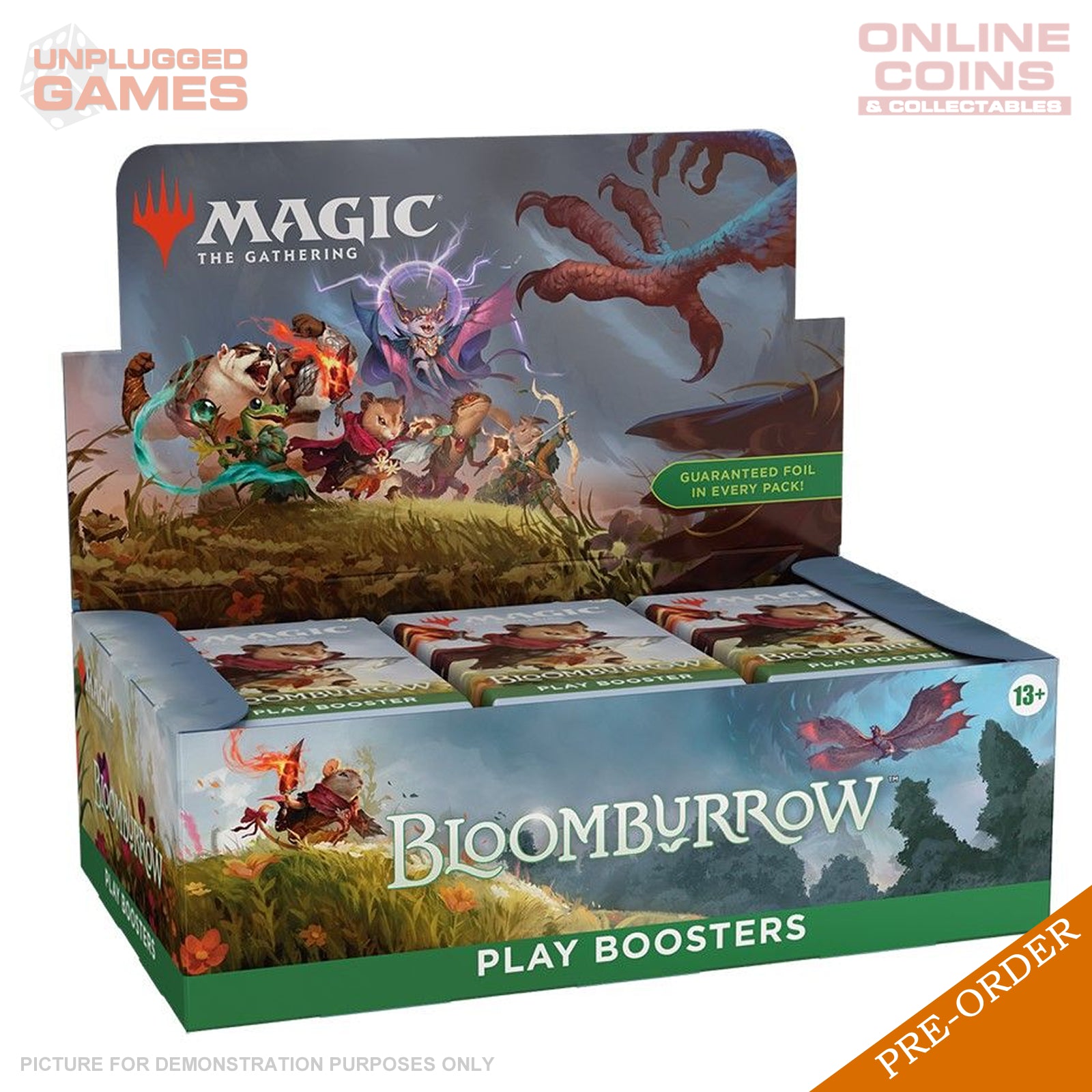 Magic the Gathering - Bloomburrow - Play Booster Box - PRE-ORDER
