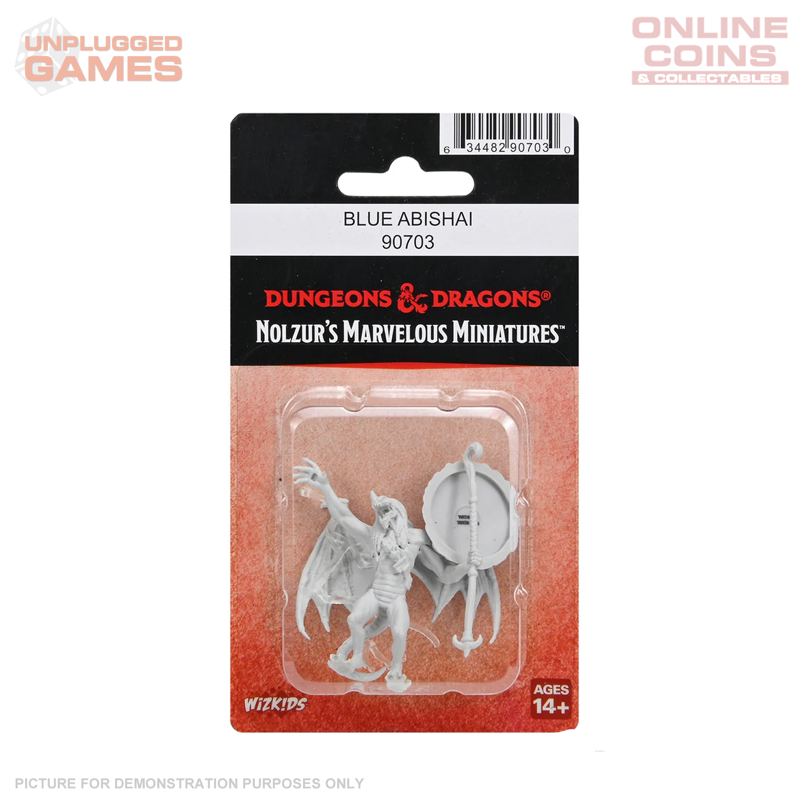 Dungeons and Dragons:  Nolzur's Marvelous Miniatures - Blue Abishai